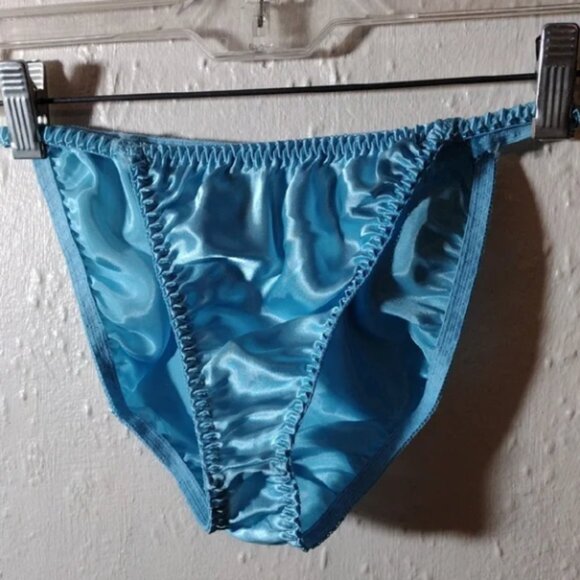 Womens 100% Silk Panties Satin Briefs Cute Low-rise Bikinis Underwear - Picture 12 of 16